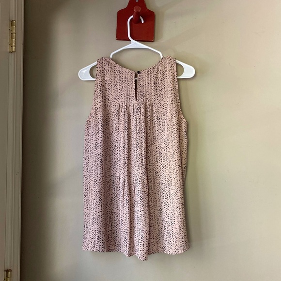 Loft Tan & Black Printed Lightweight Tank Top M - Picture 5 of 6